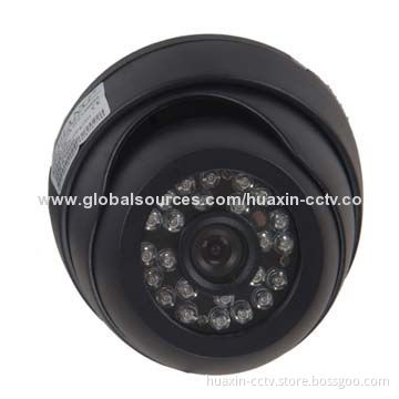 Fixed Dome Camera with 3.6-12mm Lens, 800TVL